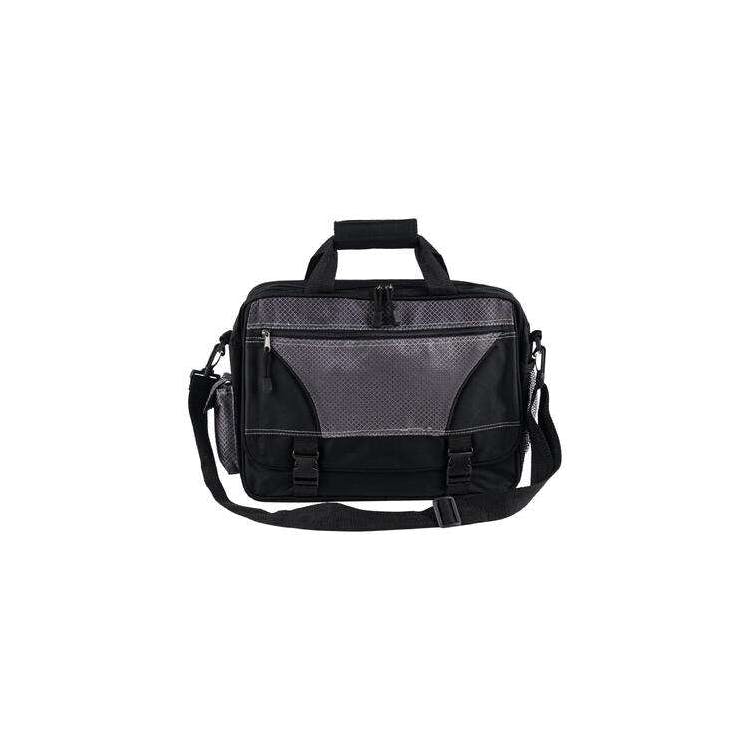 Portfolio Bags - 17" x 16" Black / Gray 2