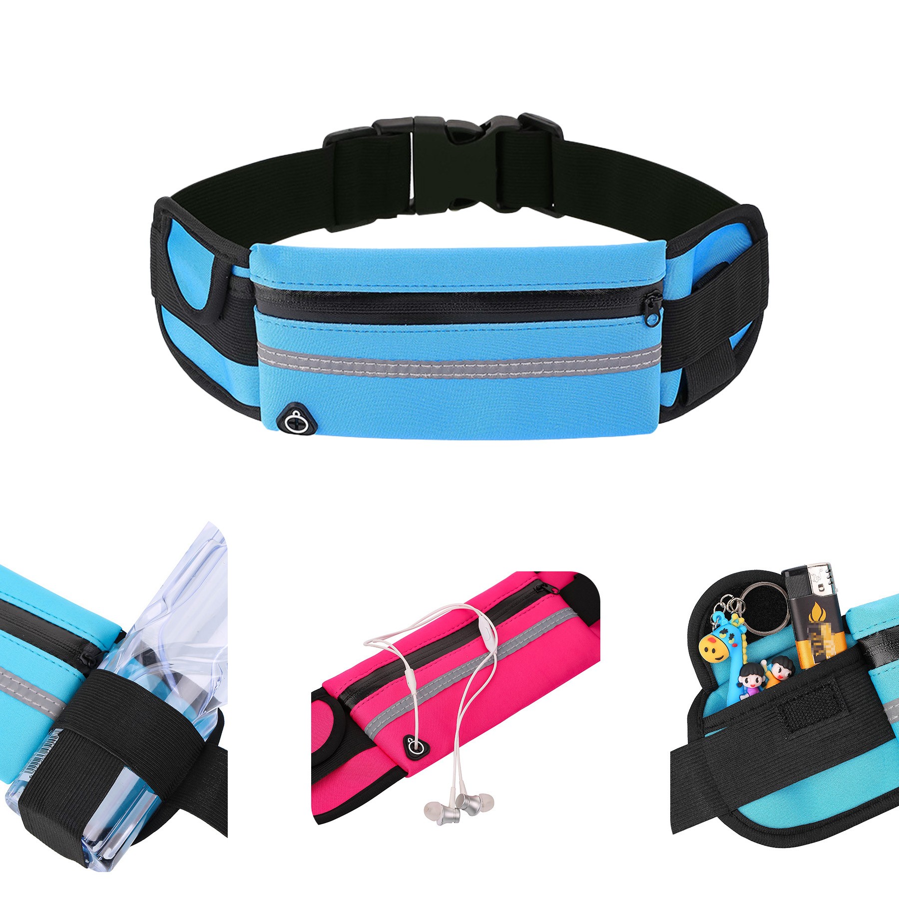 Fanny Pack for Men Multi-Pockets 3