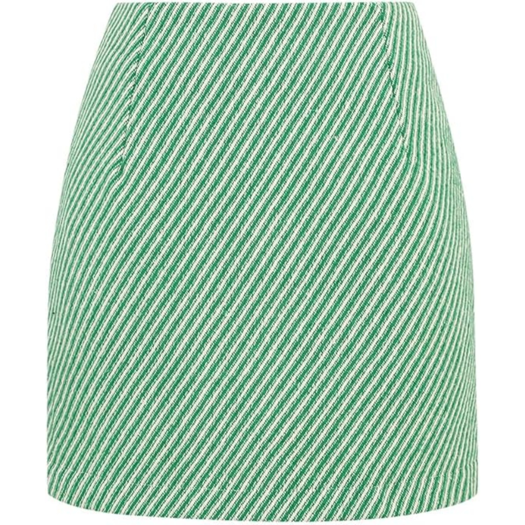 Womens Wool Plaid Mini Skirt 7