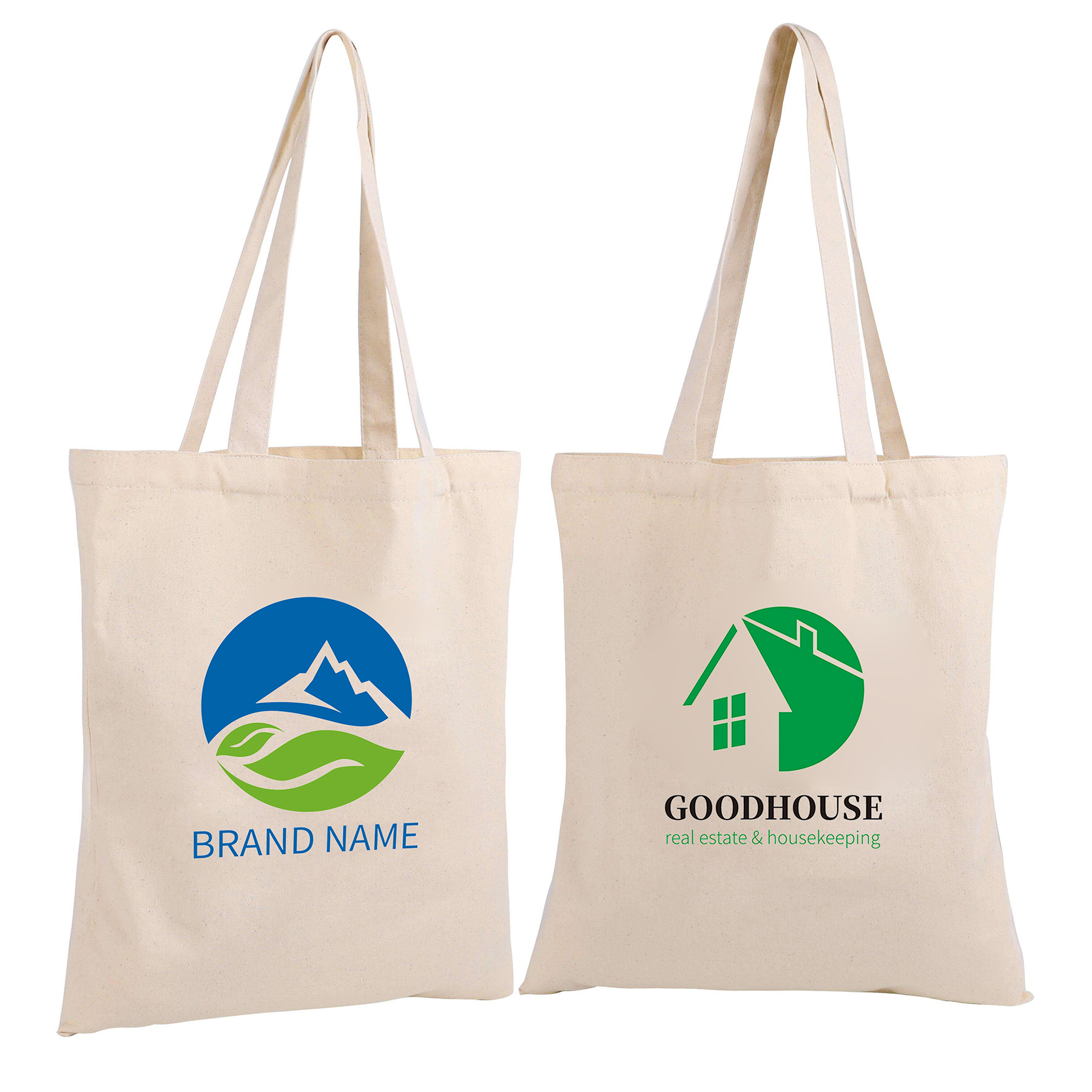8OZ Natural Cotton Convention Tote Bag 3