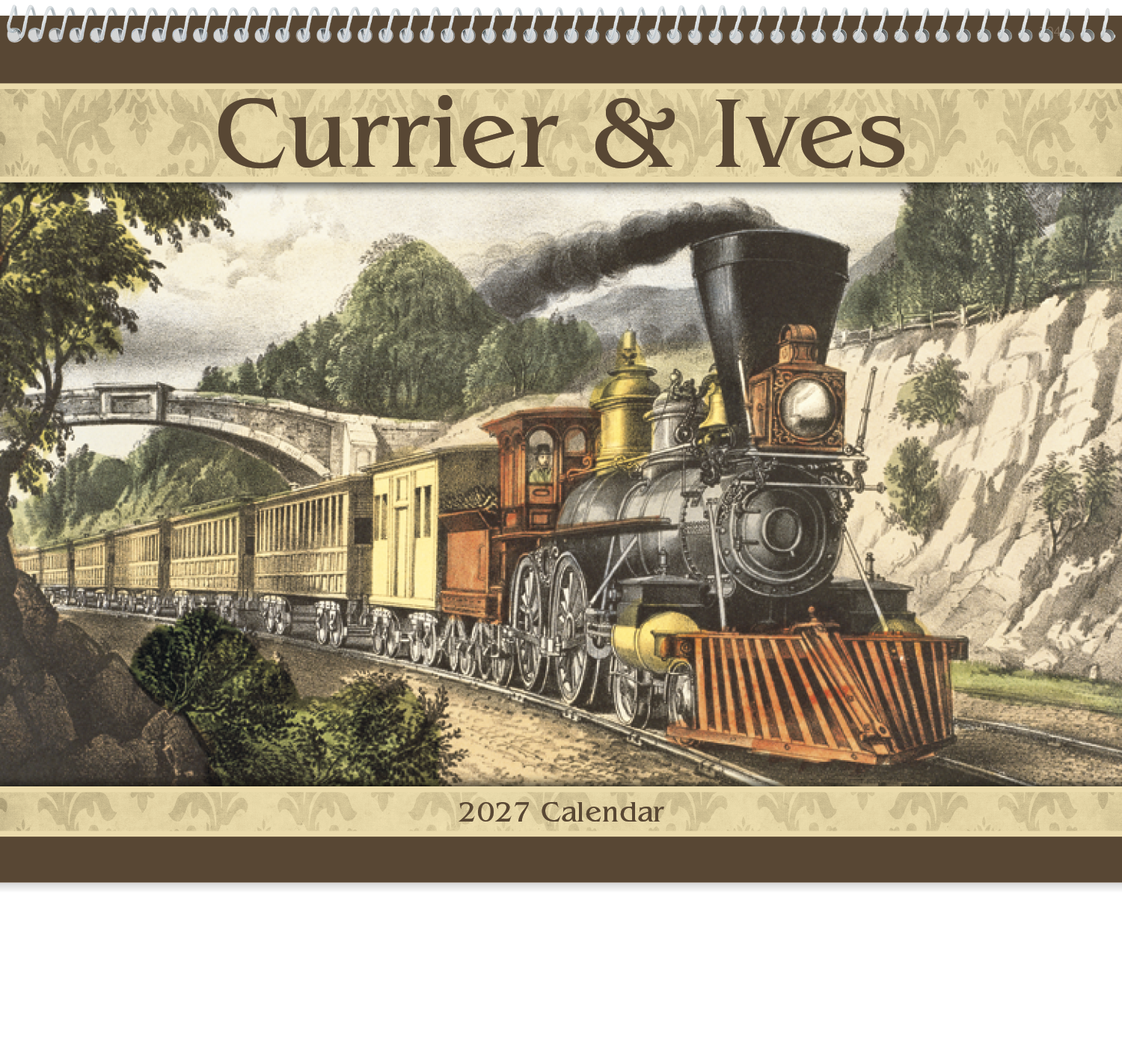 Good Value™ Currier & Ives - Spiral Calendar 49