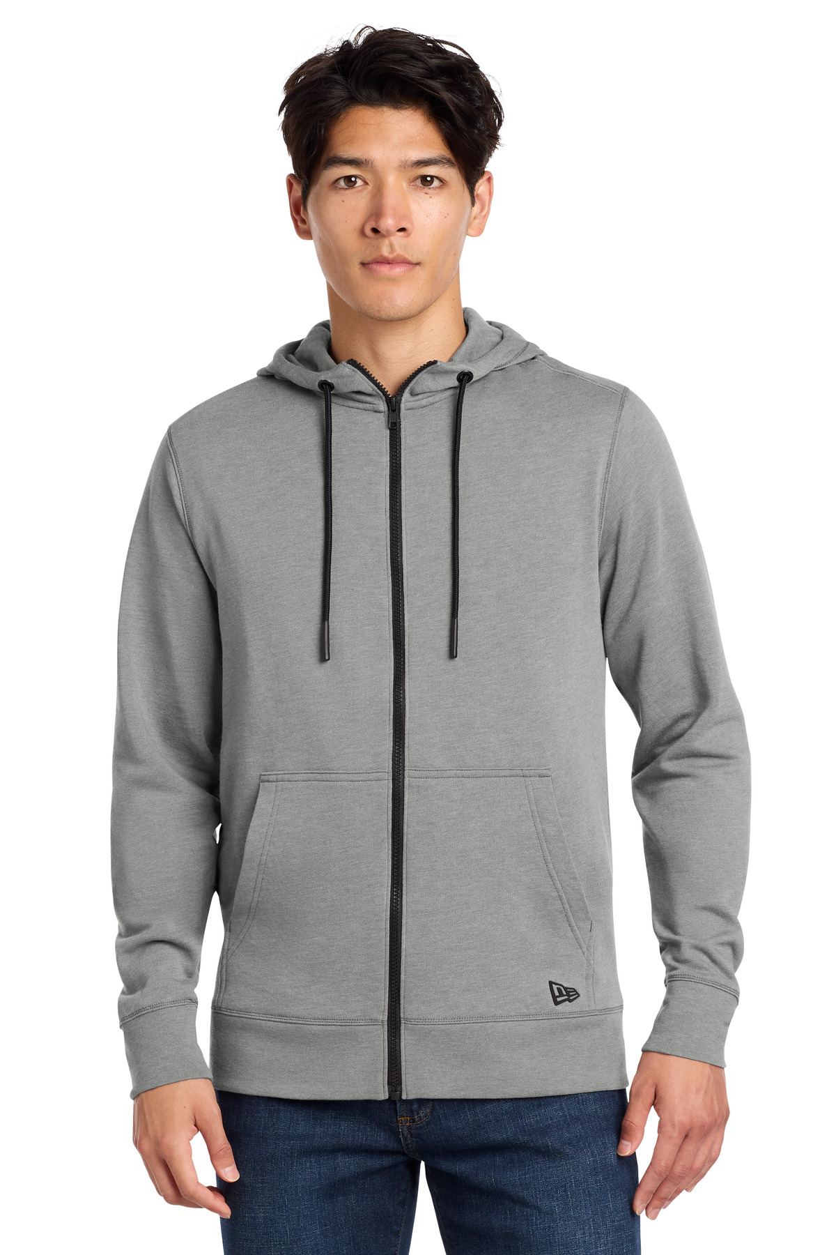 New Era Tri-Blend Fleece Full-Zip Hoodie NEA511 10