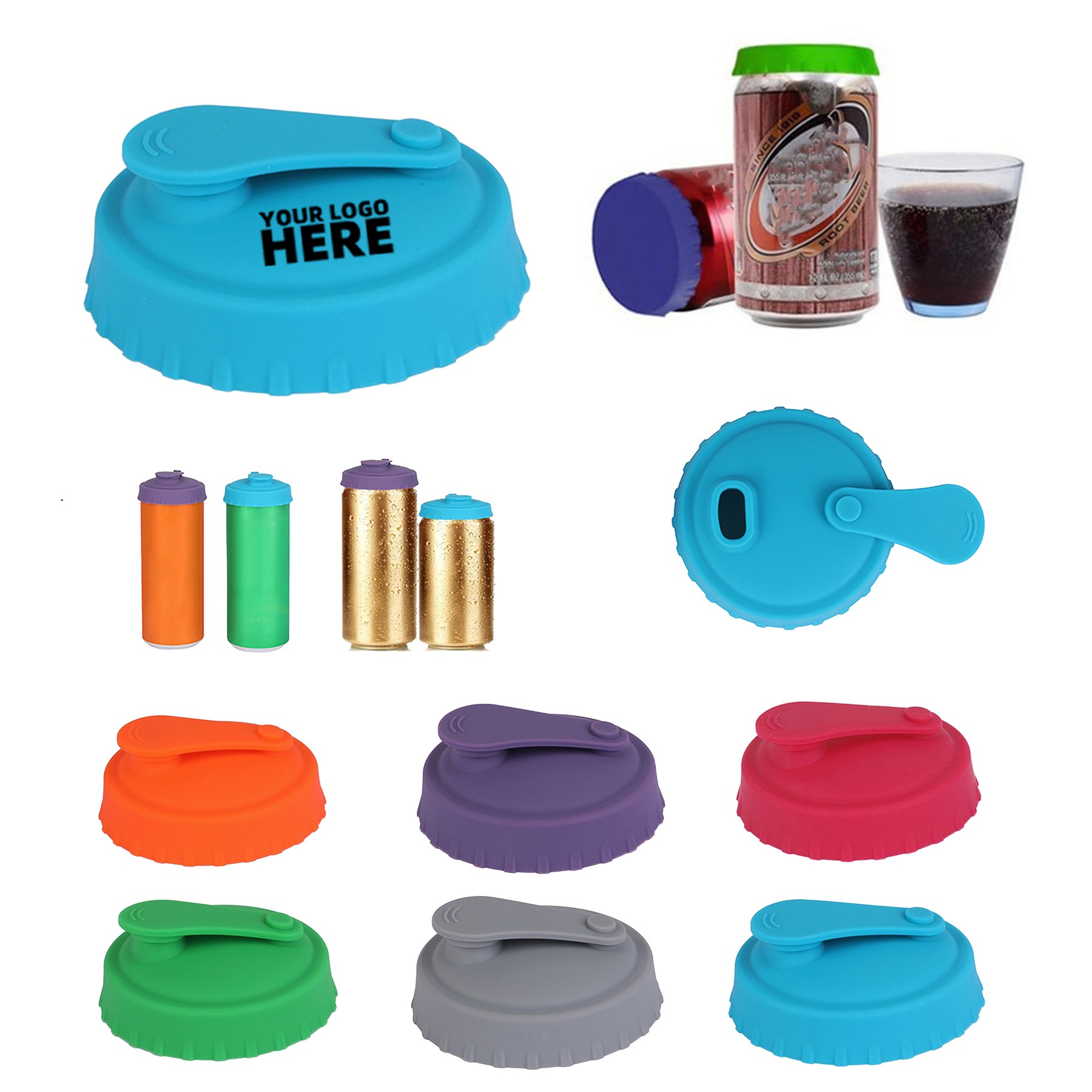 Silicone Soda Can Lids 1