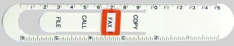Ruler With Message Clip 4