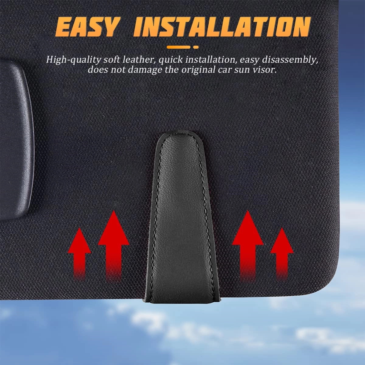 Sunglasses Holders for Car Sun Visor 4