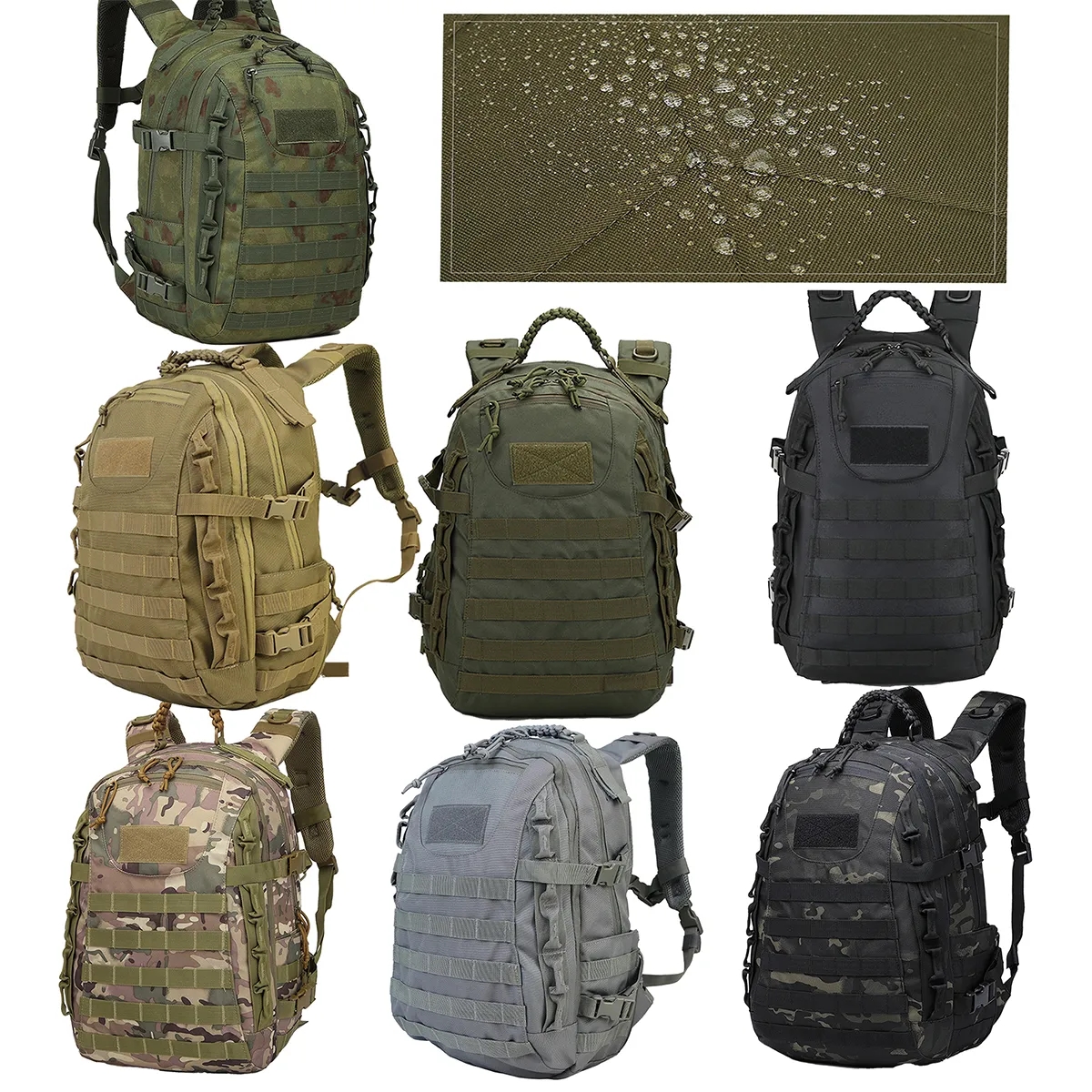 36 L Durable Large Military Molle Bag Tactical Backpacks 5