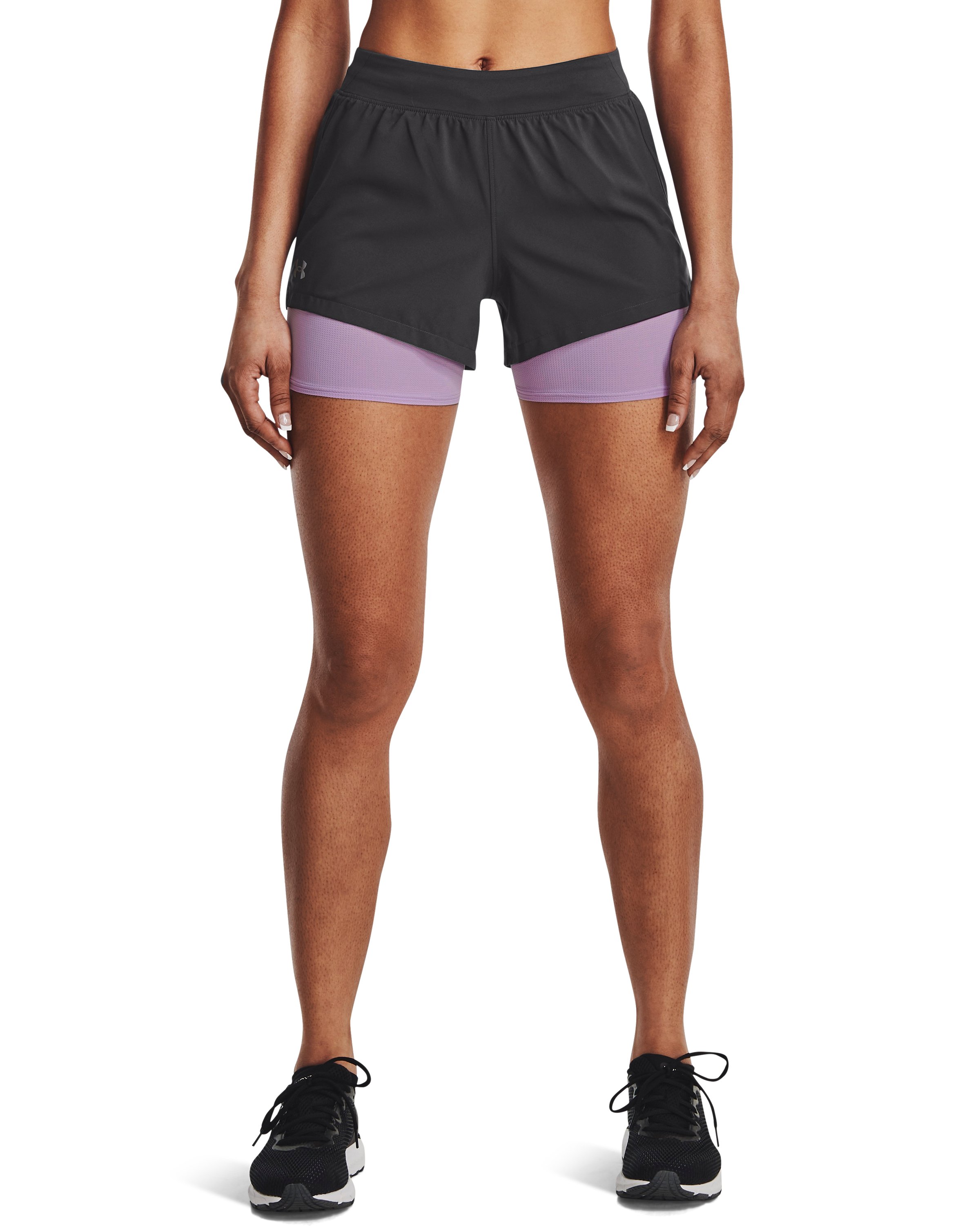 UA Iso-Chill Run Women's 2-in-1 Shorts 3