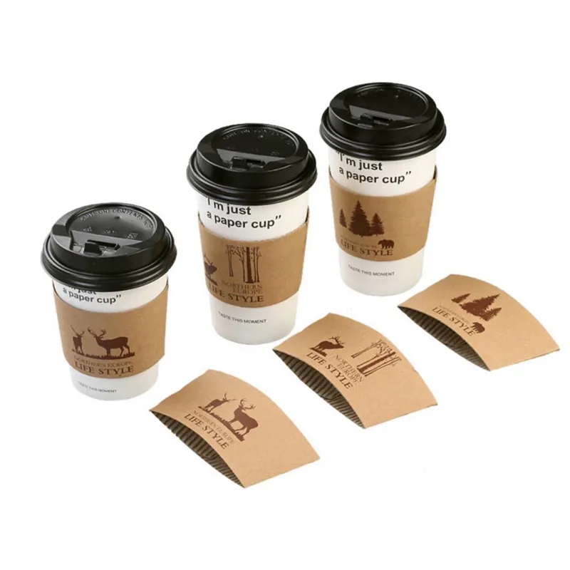 Paper Coffee Cup Sleeve 2