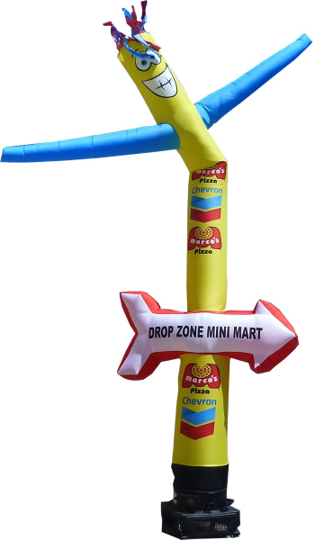 15' Airflate Arrow Dancer Full Graphics (Fabric Only) 2