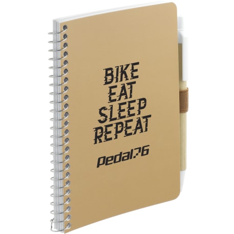 FSC® Mix 4" x 6" Pocket Spiral Notebook with Pen 92