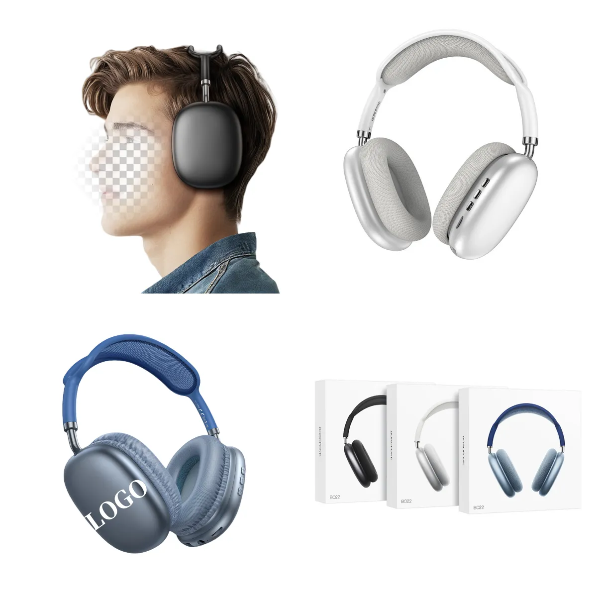 Headphones Wireless Bluetooth 5