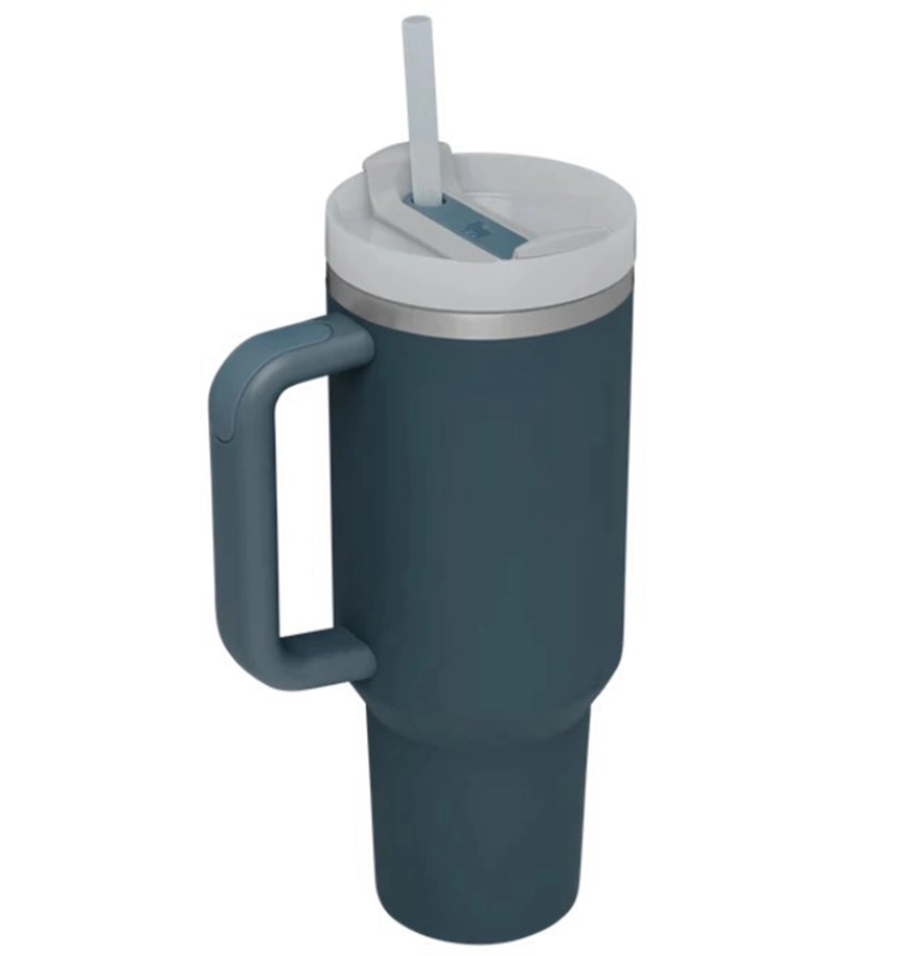 40 Oz. Vacuum Tumbler with Handle & Straw 14
