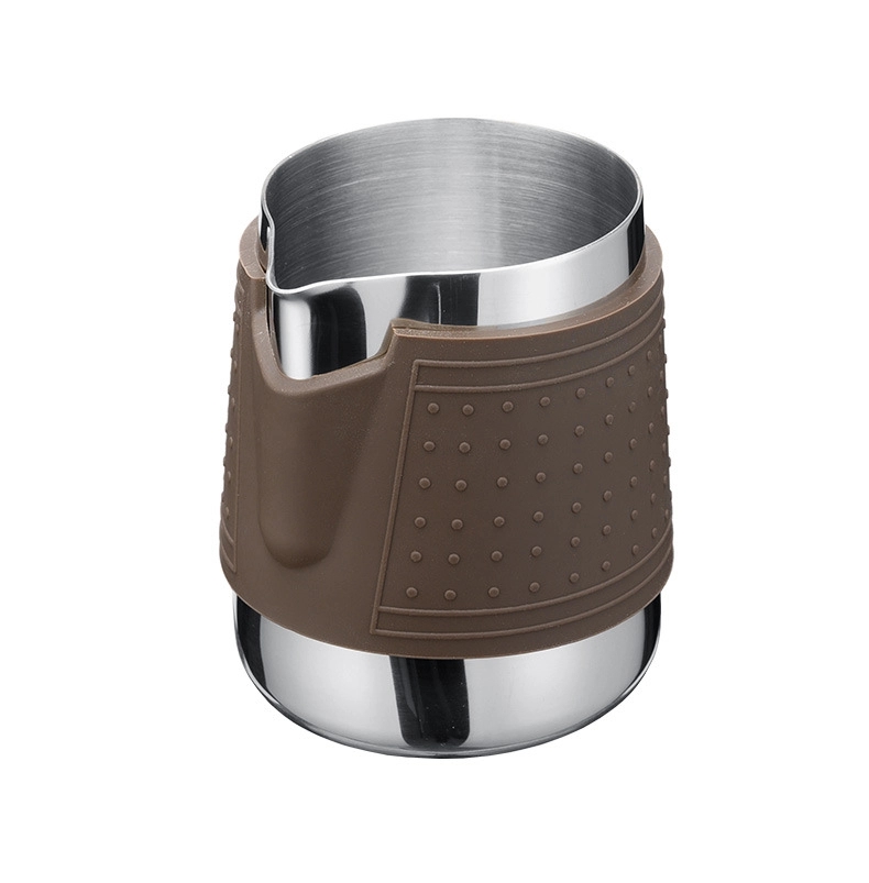 Custom 12 oz Stainless Steel Milk Frothing Pitcher 1