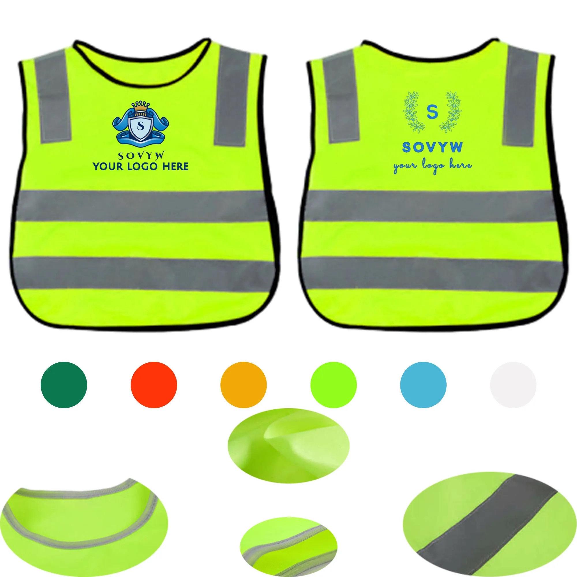 Children's Reflective Safety Vests 1