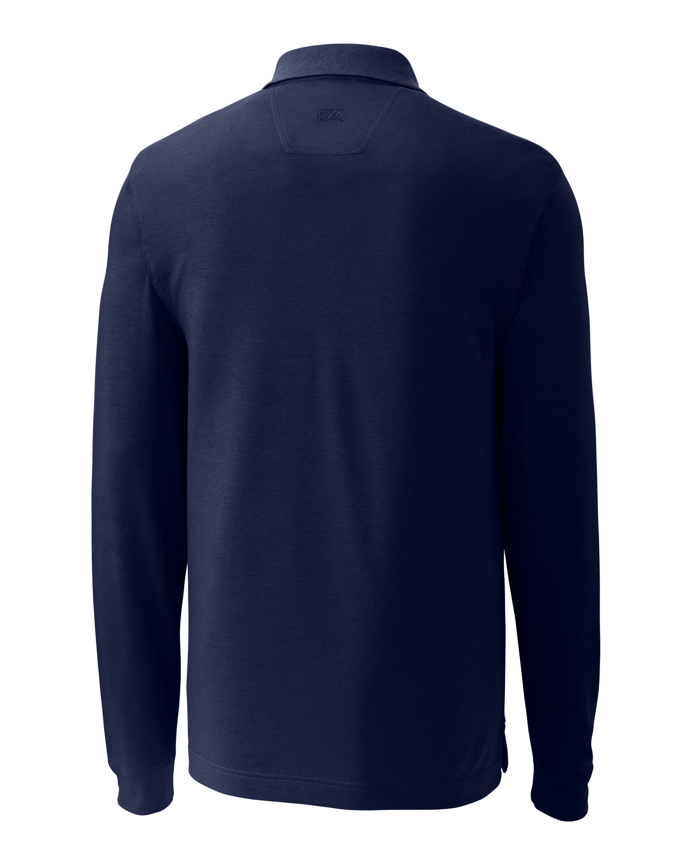 Cutter & Buck Advantage Recycled Cotton-Blend Pique Mens Long Sleeve Polo 36