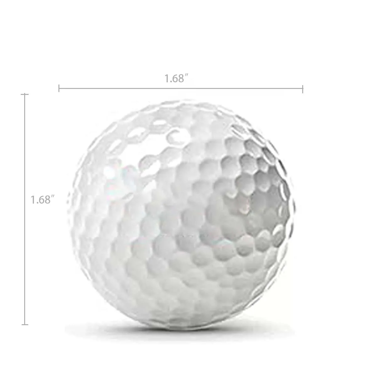 Long Distance Peak Performance Supersoft Golf Ball 3