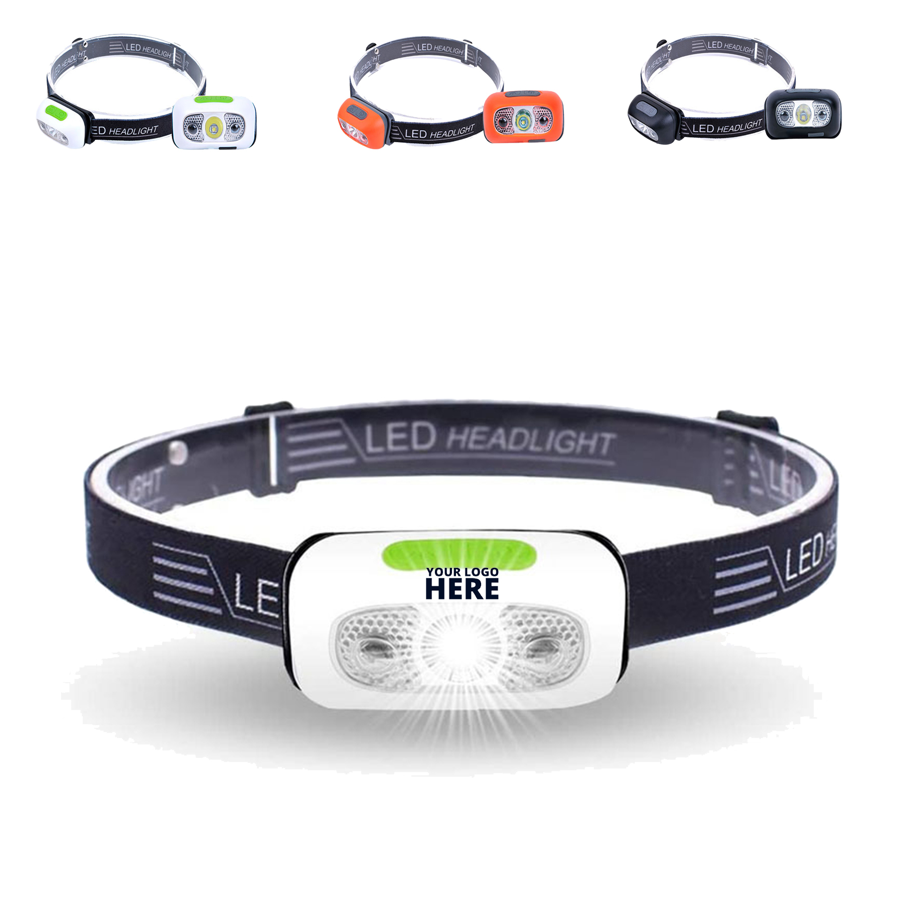 Waterproof Forehead Flashlight 1
