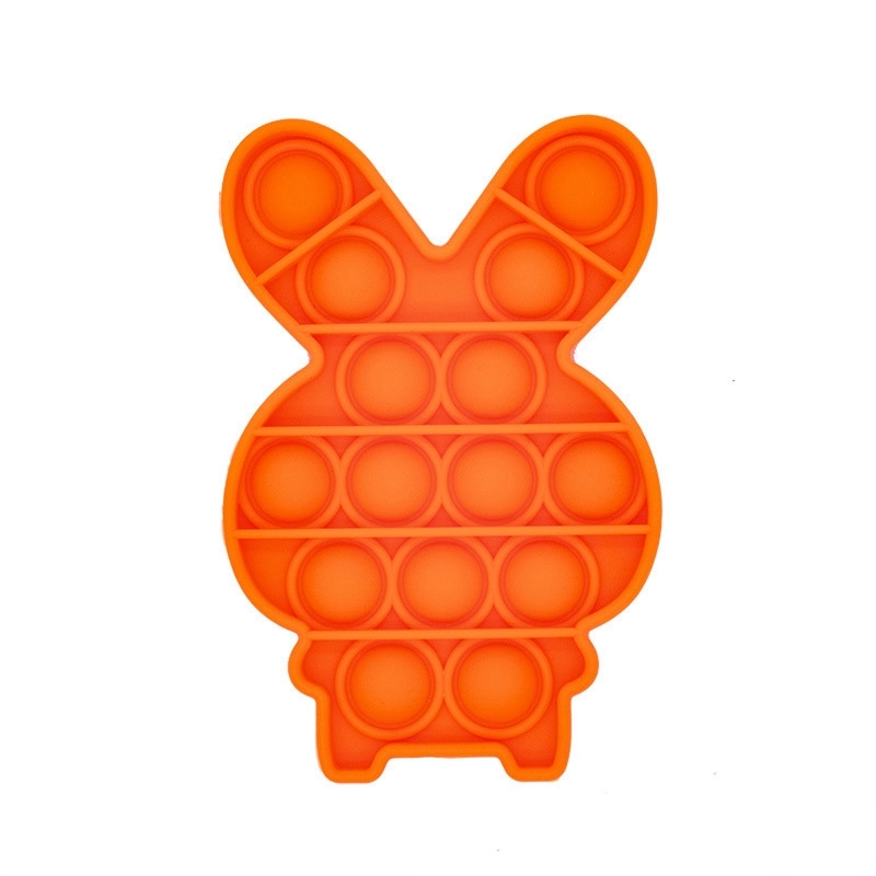 Rabbit Shape Silicone Push Pop Bubble Toy 2