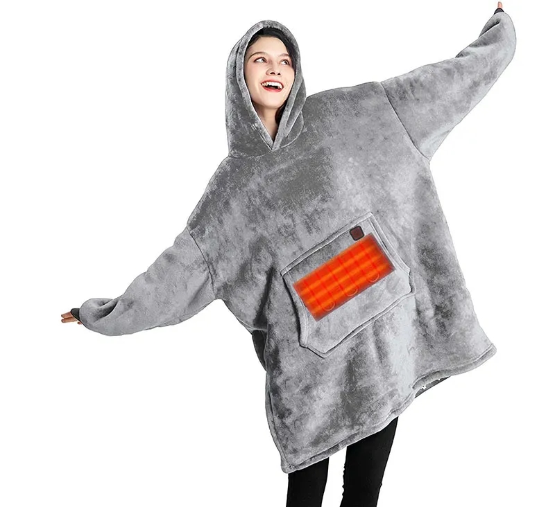 Usb Heated Wearable Blanket 2