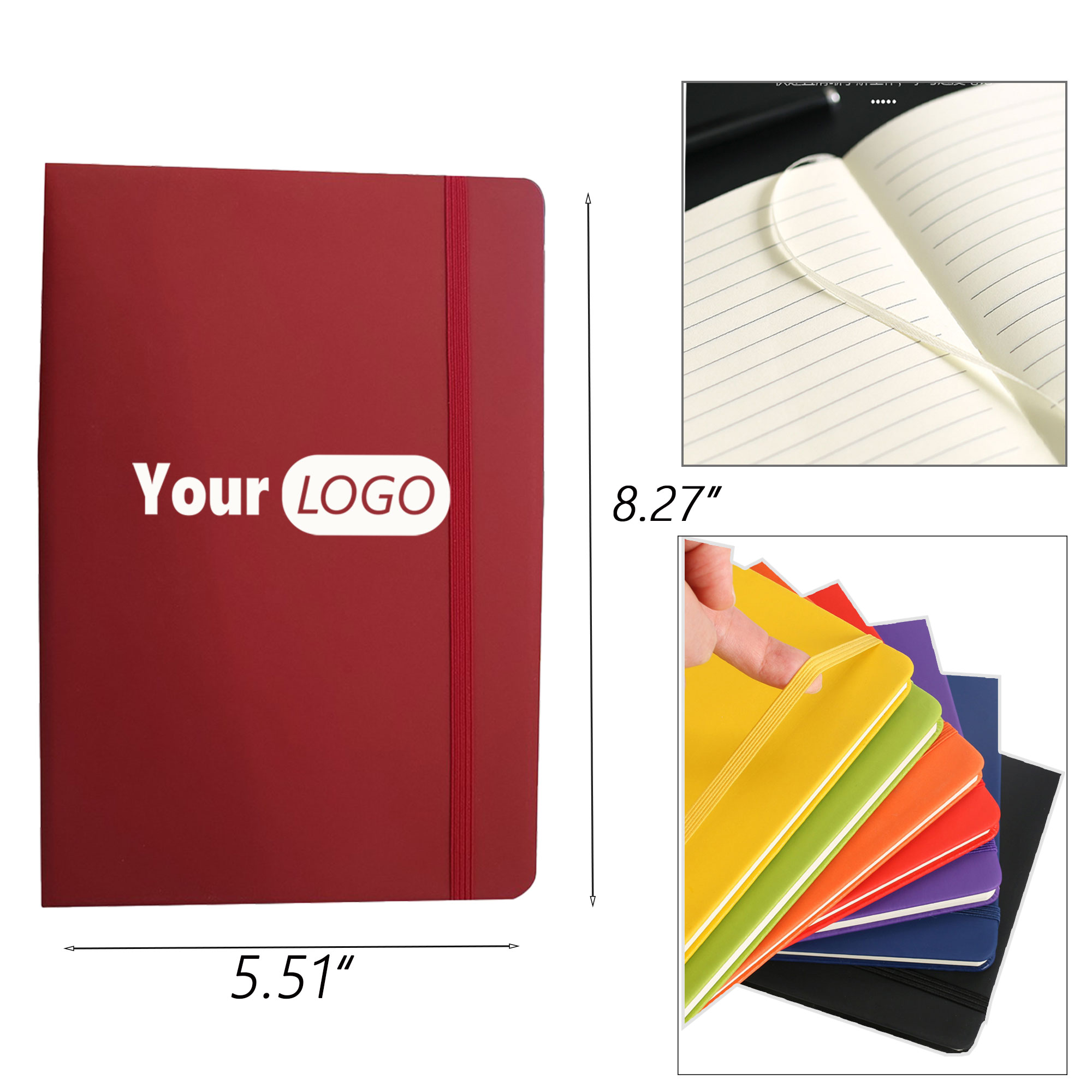 Customizable PU Leather Business Notebook 1