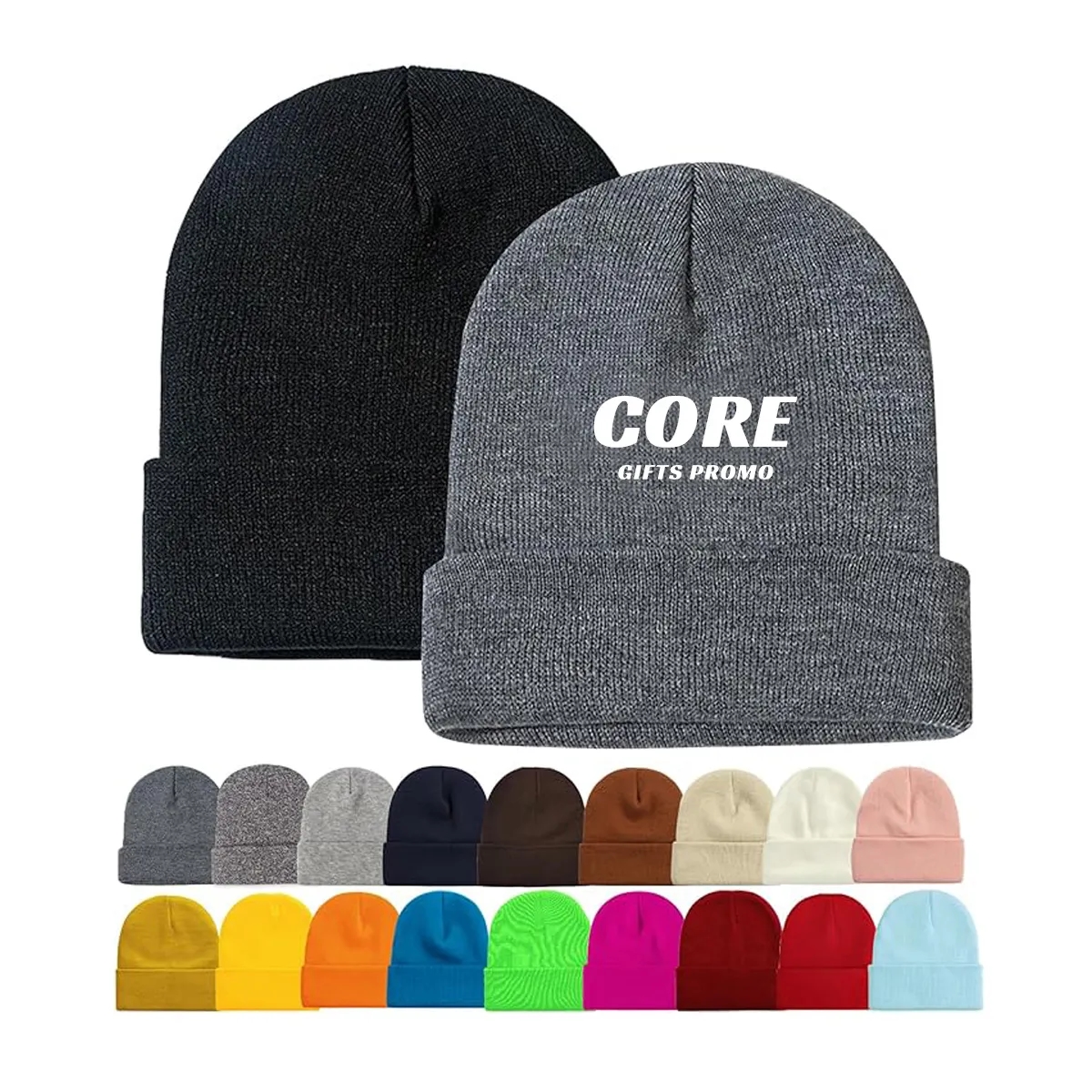 Knit Beanie Hat 2