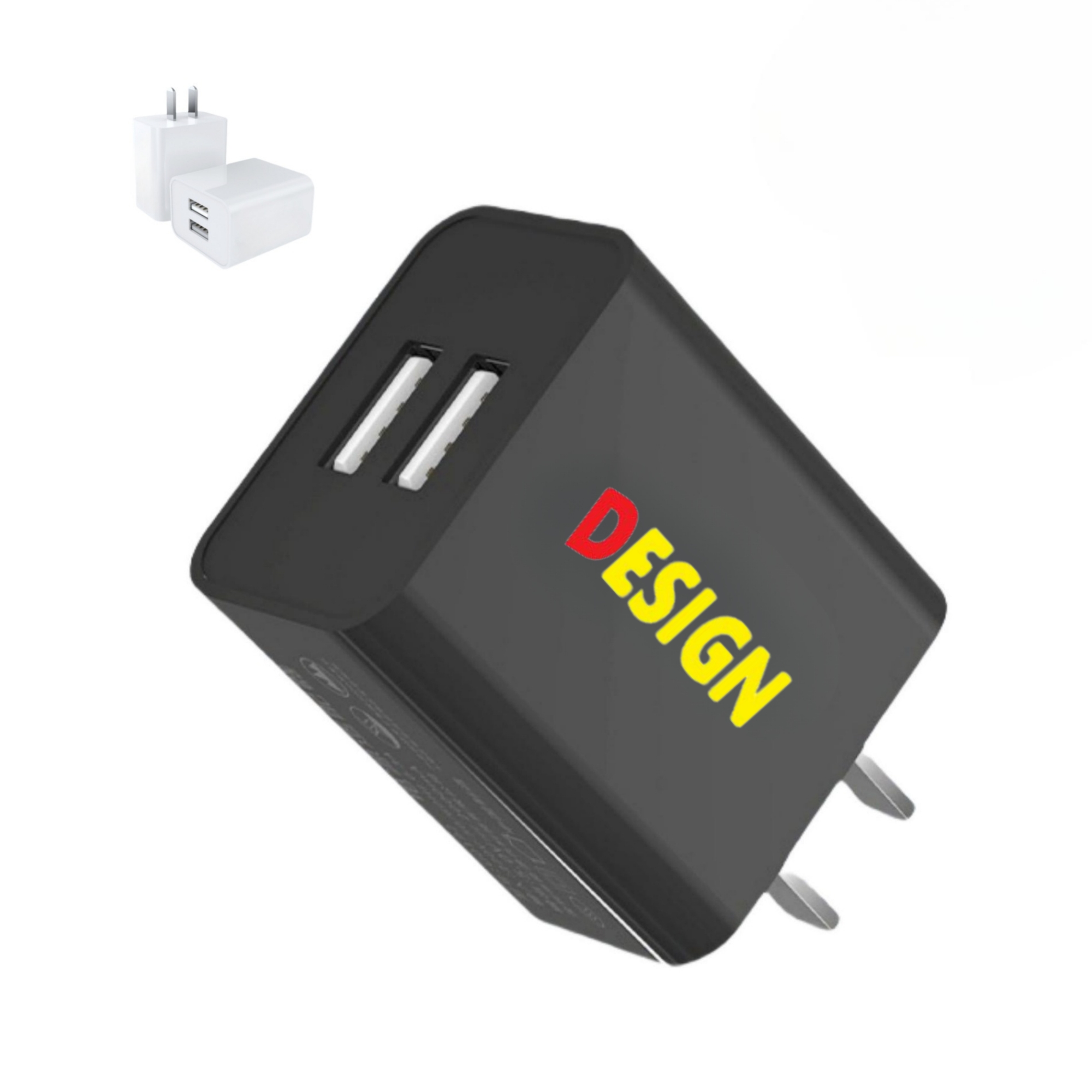 10W Dual Wall Charger Block 4