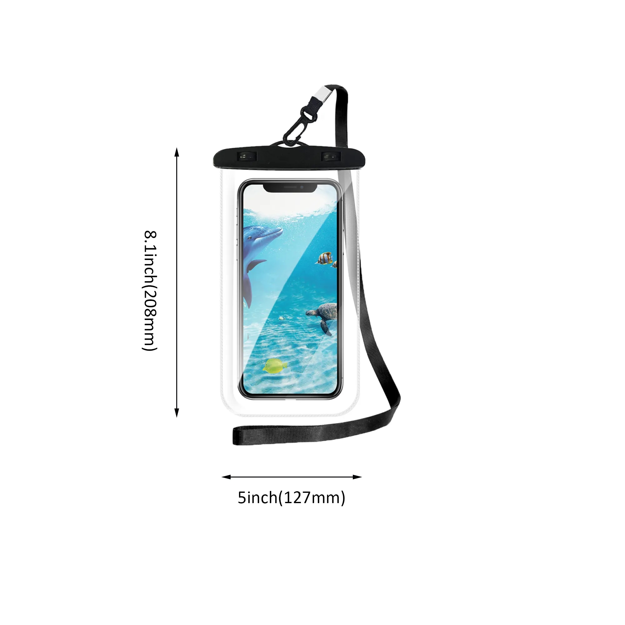 Waterproof Touch-screen Phone Pouch MOQ 100PCS 1