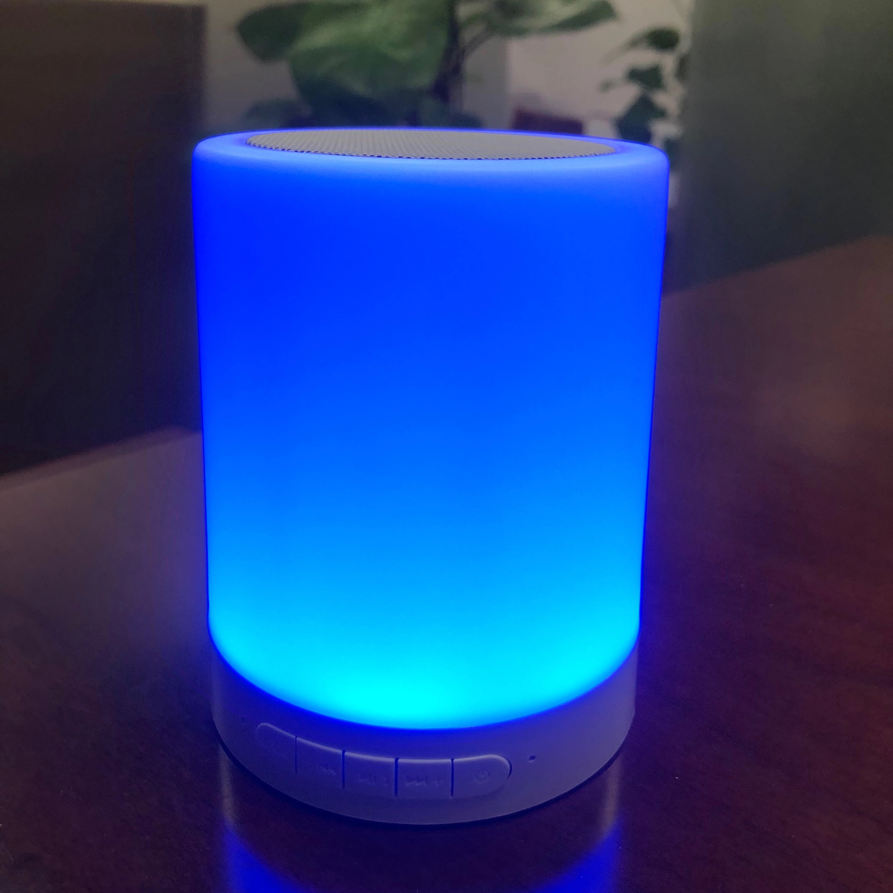 Bluetooth Speaker with LED Lamp 3