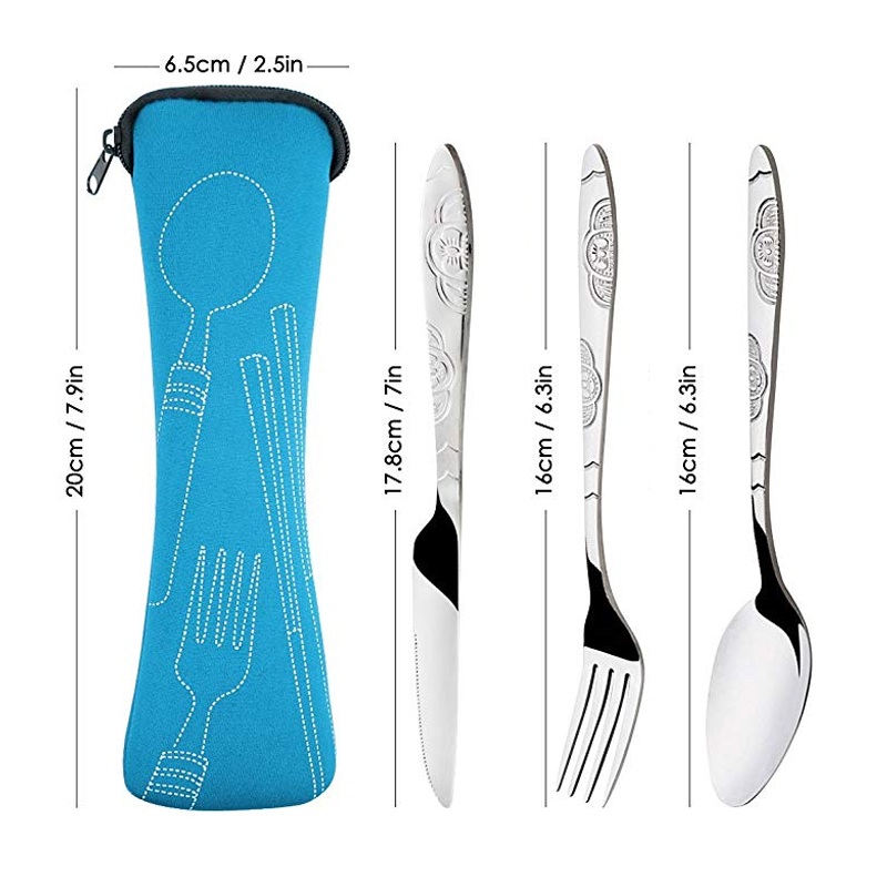 3 Piece Stainless Steel Cutlery Set 2