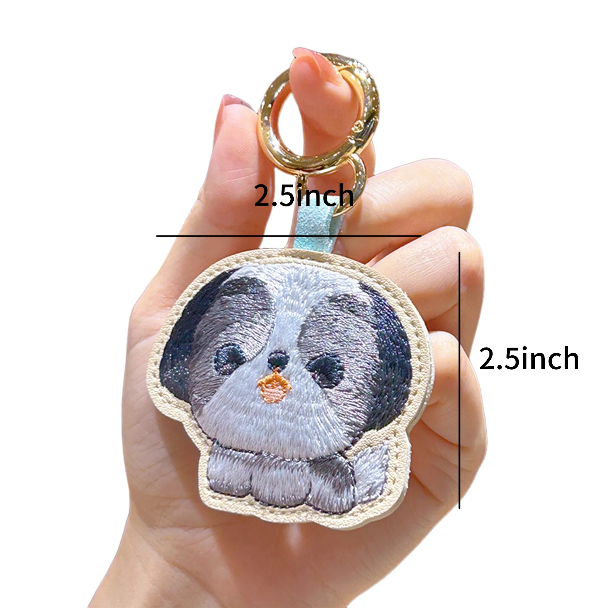 PU Leather Keychain 1