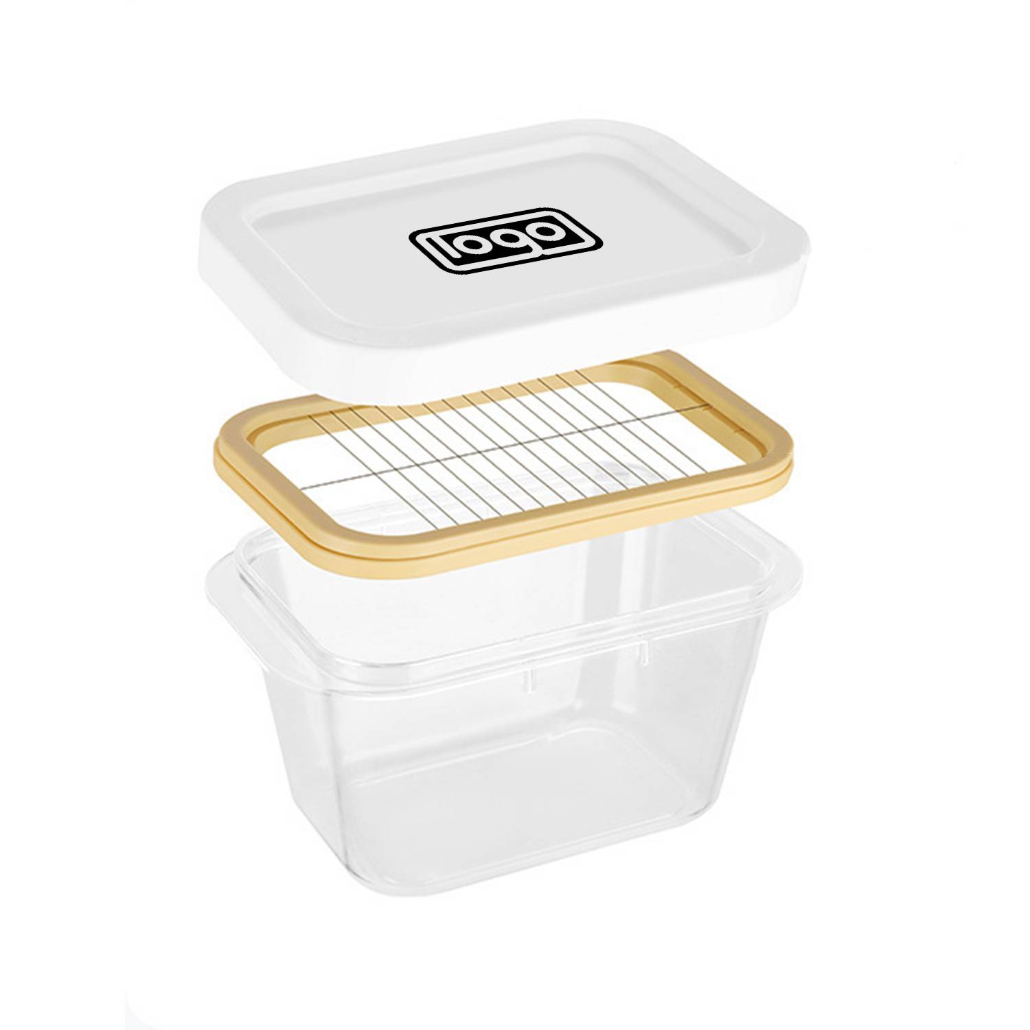 Butter Slicer Storage Plastic Container 8