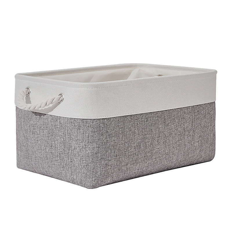 8L Cotton Linen Storage Box 13