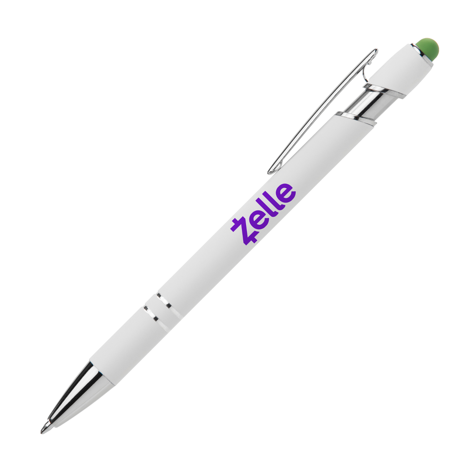 Stylus-3062 White Ballpoint Soft Touch Pens 8