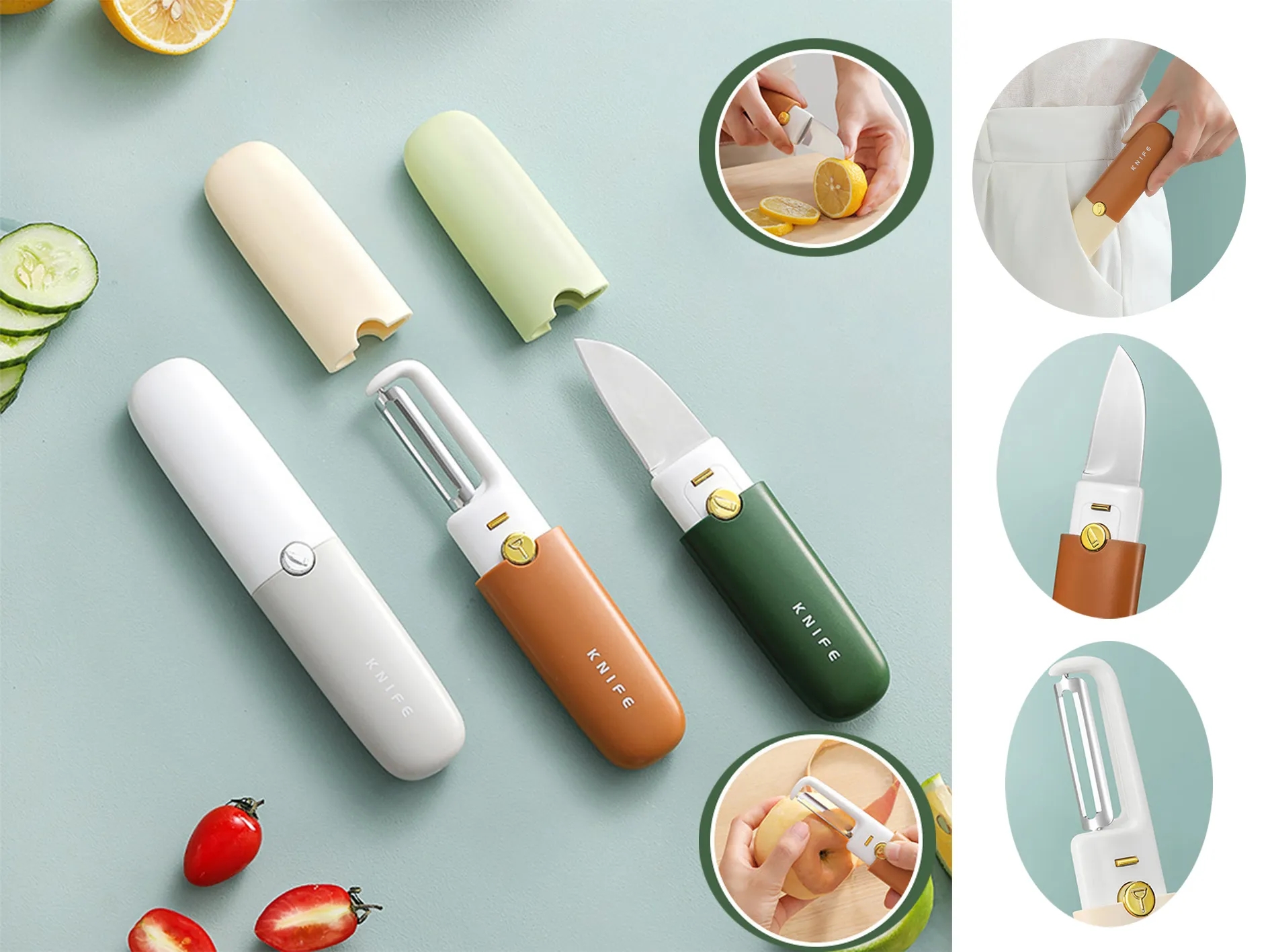 2 In 1 Double-Ended Fruit Knife 2