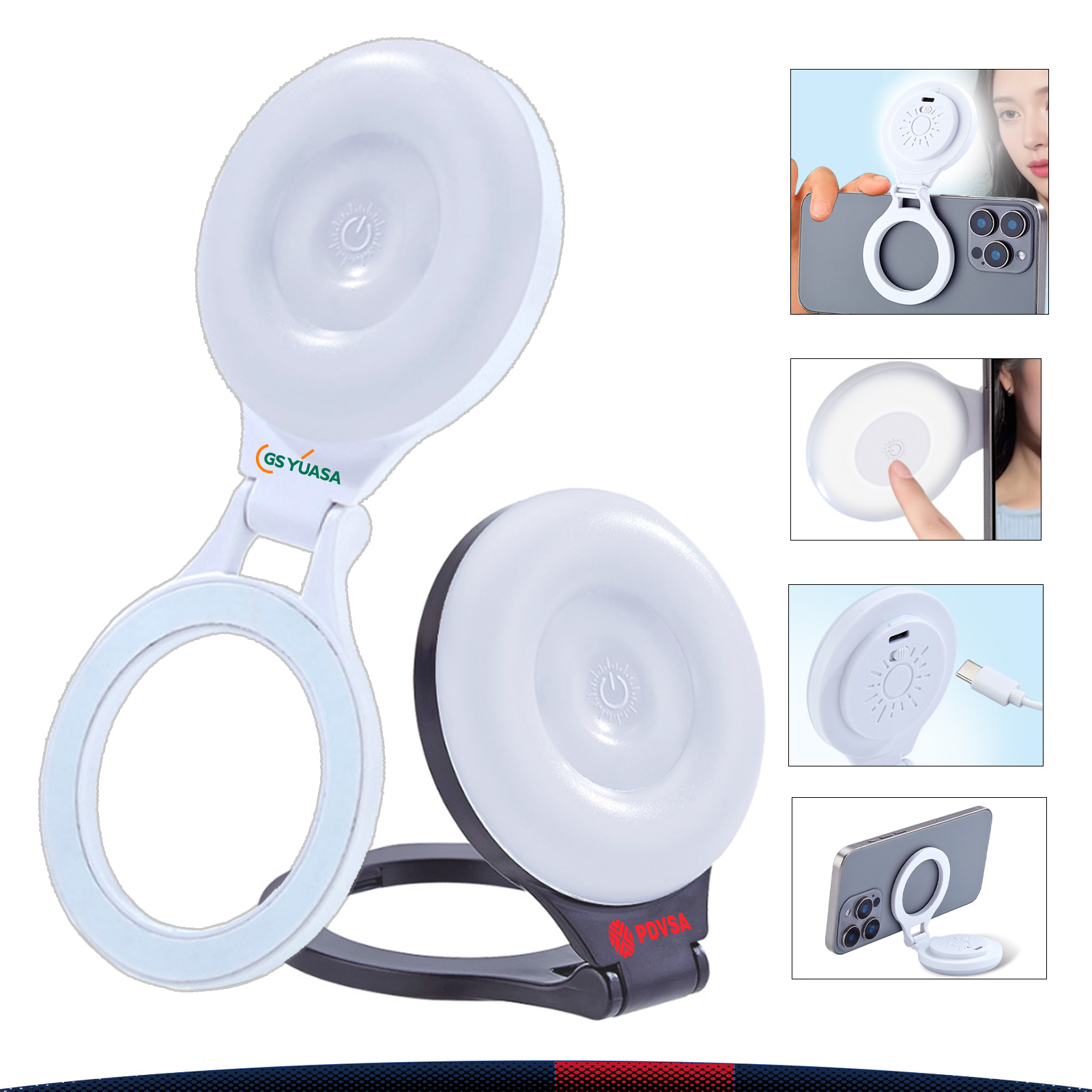 Solenex Magnetic Selfie Ring Light 3