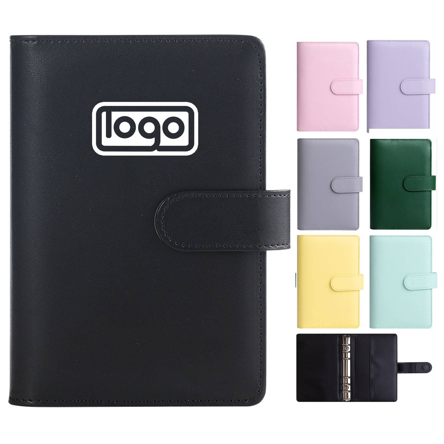 A6 PU Leather 3 Ring Binder/Notebook 2