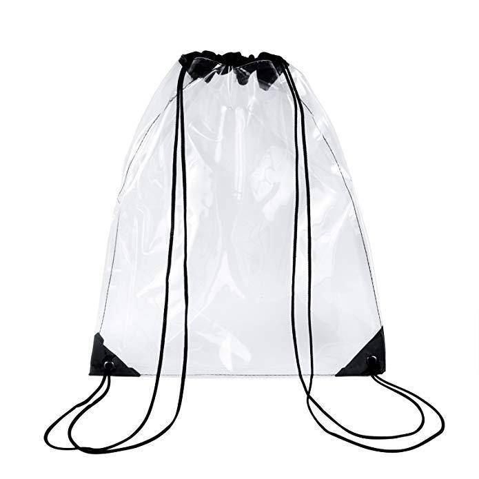PVC Clear Drawstring Backpack 2