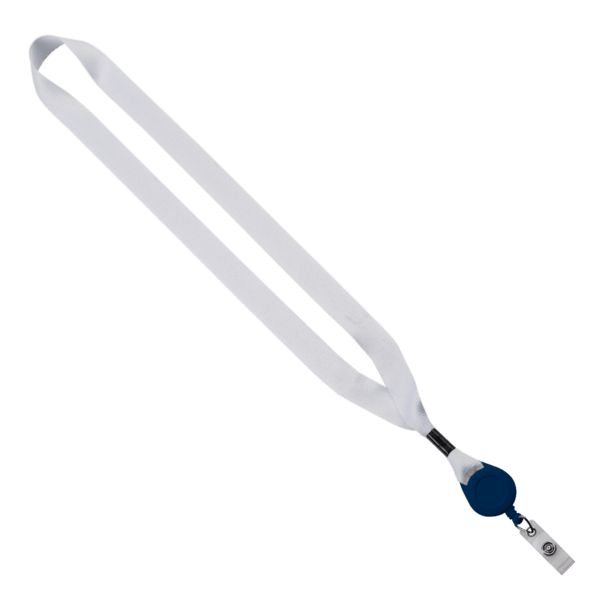 3/4" Dye-Sublimated Lanyard with Metal Crimp & Retractable Badge Reel 15