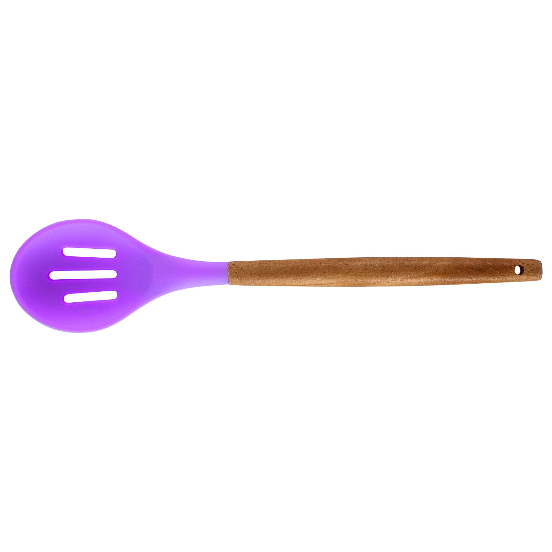 Silicone Cooking or Serving Utensil with Wooden Handle – Sold Individually or as a Set 22