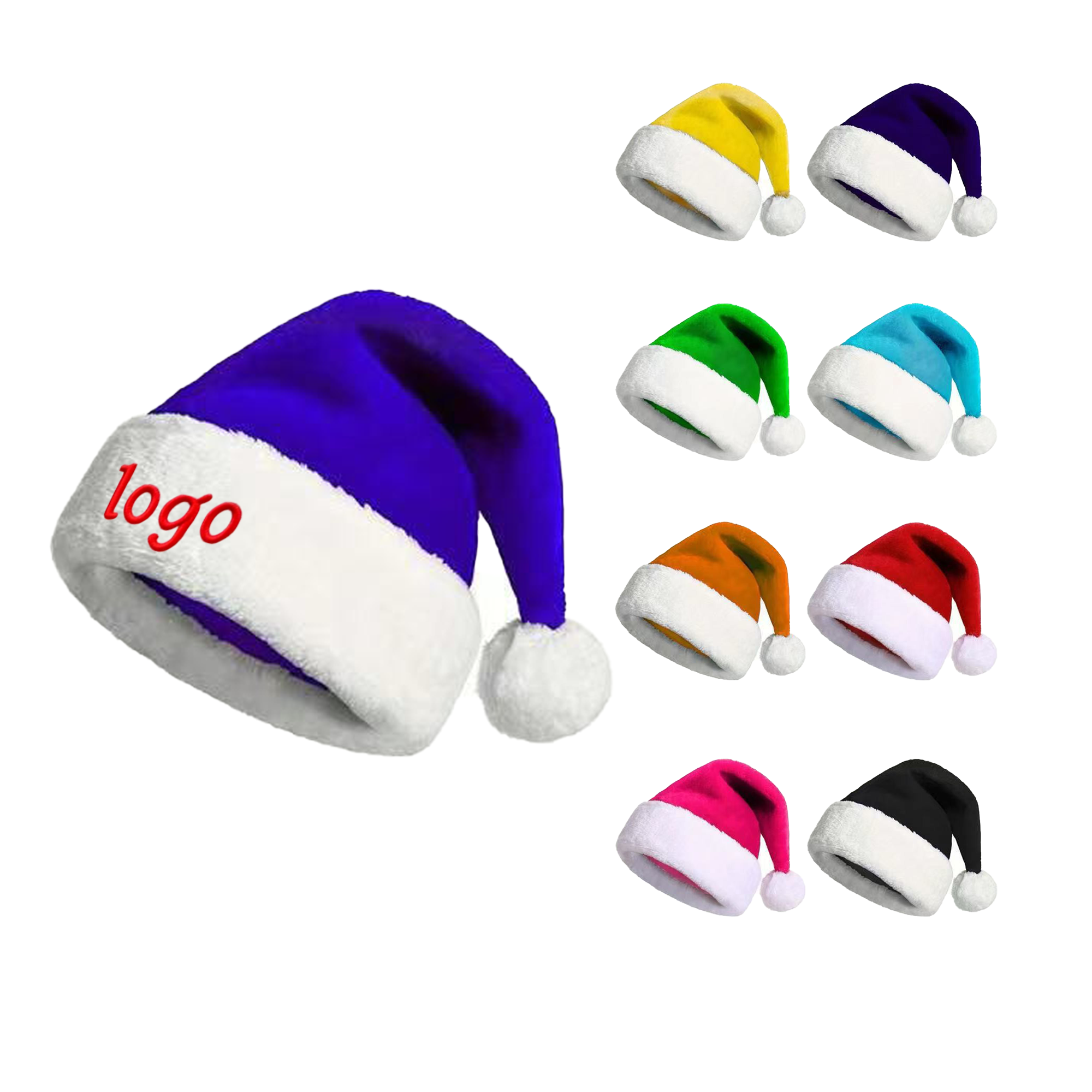 Custom Colorful Christmas Hats 2