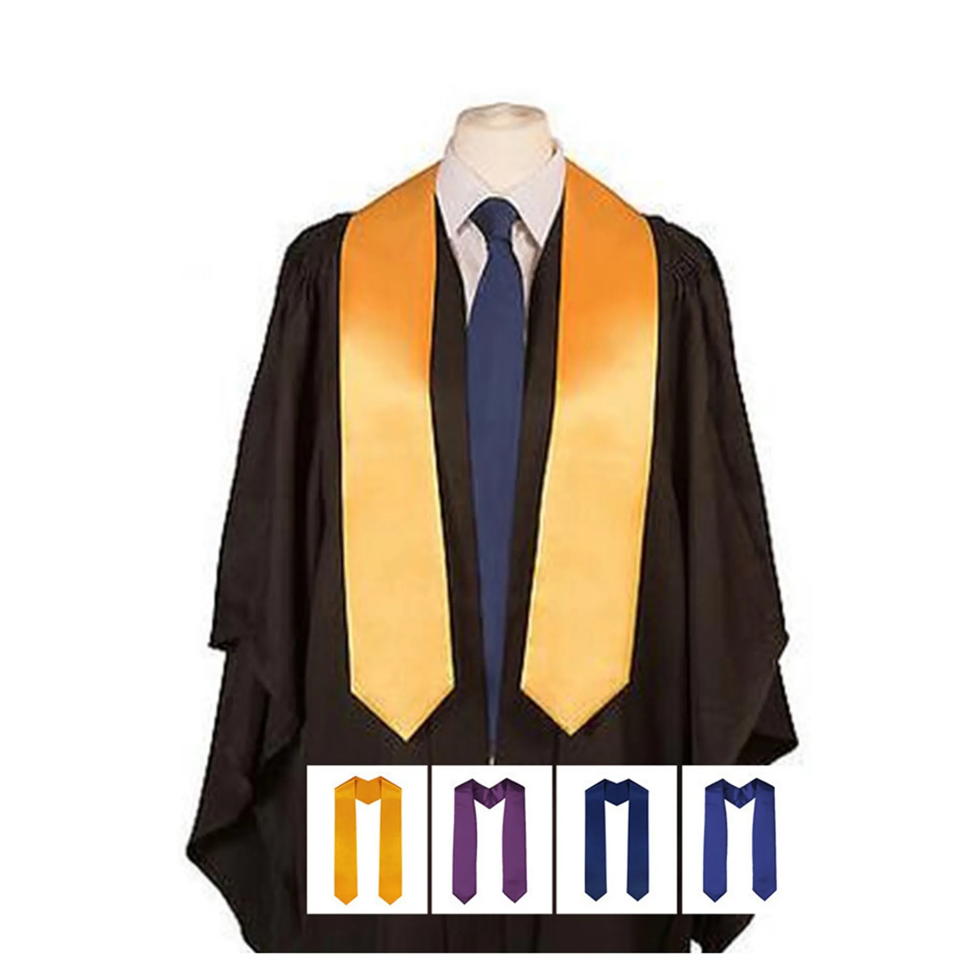 MOQ20 Adult 68''Long Graduation Honor Stole 4