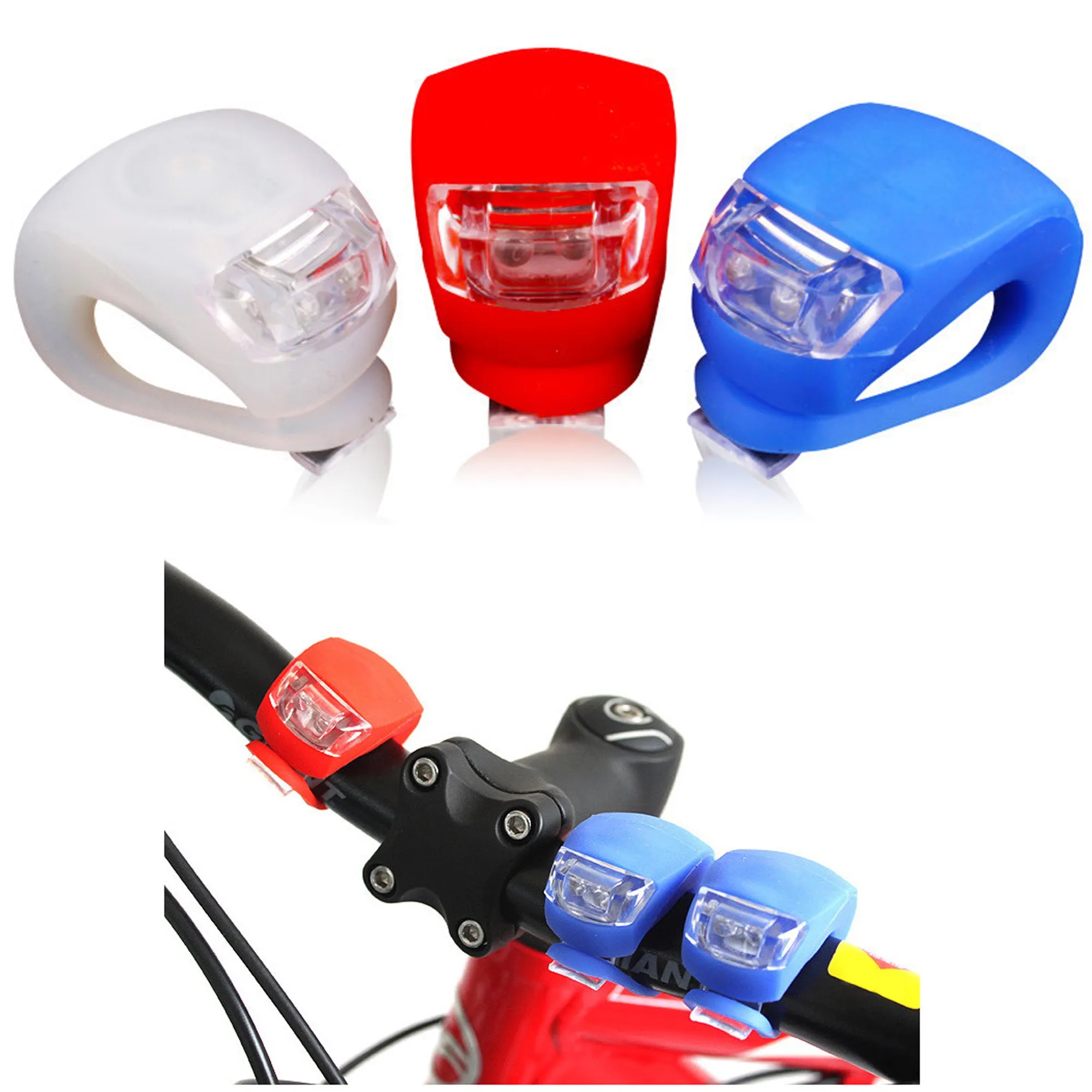 MOQ50PCS Bicycle Frog Light 2