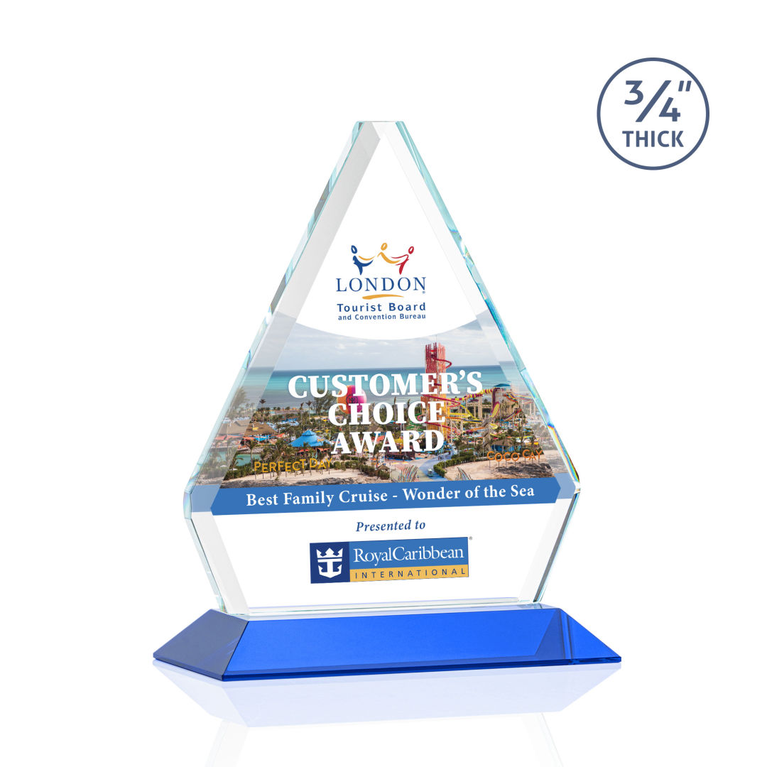 Fyreside VividPrint™ Award - Blue 8