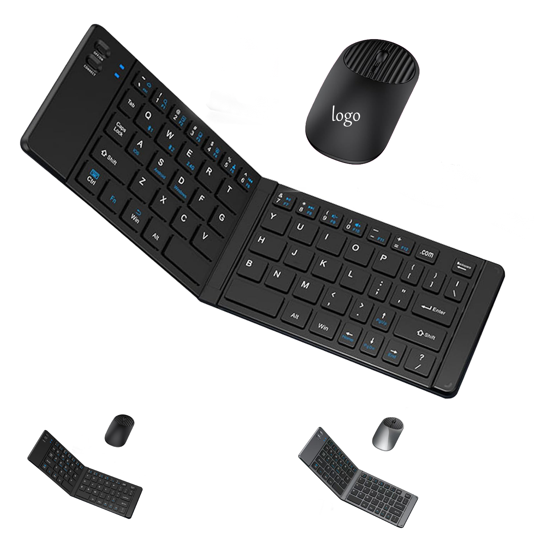 Wireless Foldable Keyboard Set 3