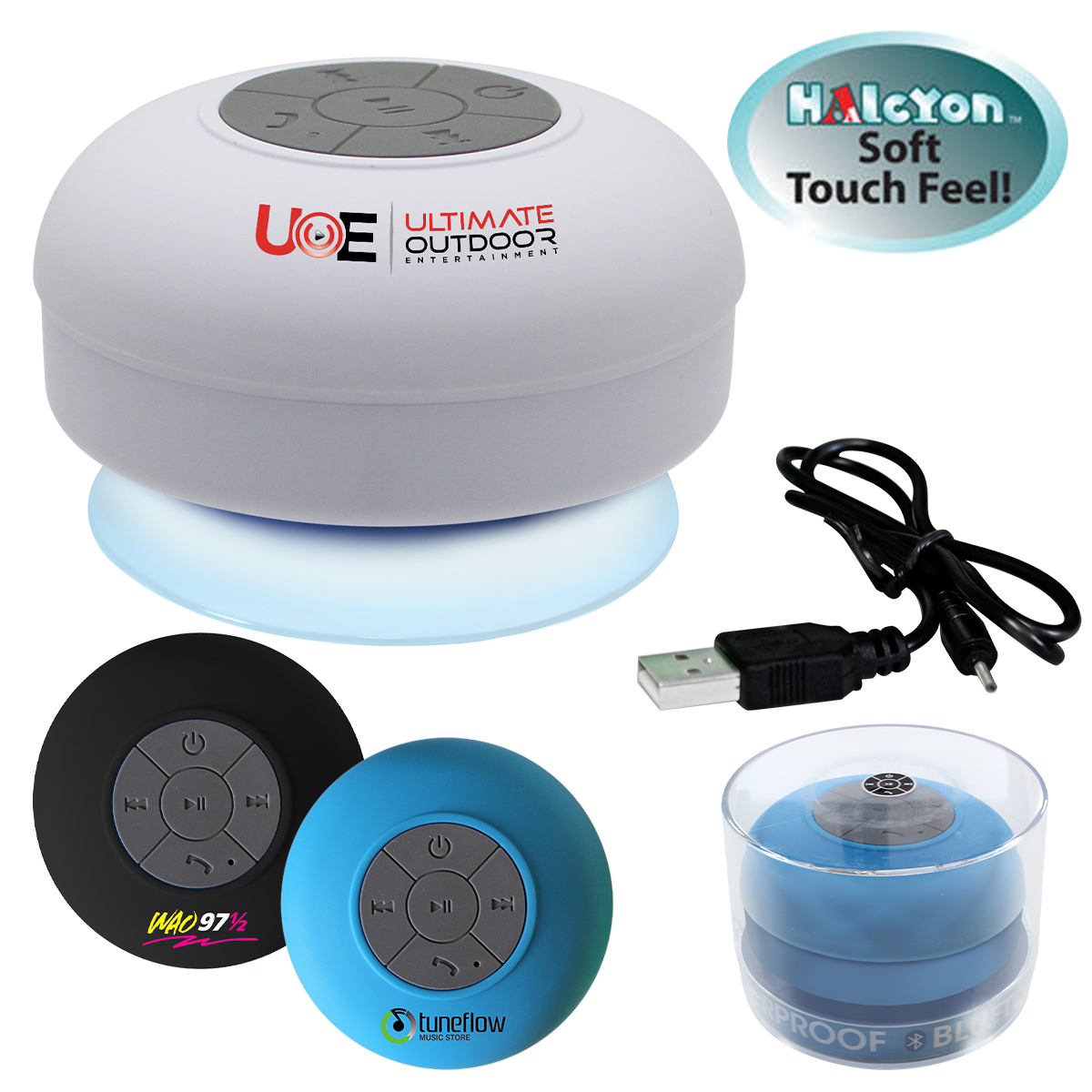 Halcyon® Waterproof Wireless Speaker 3