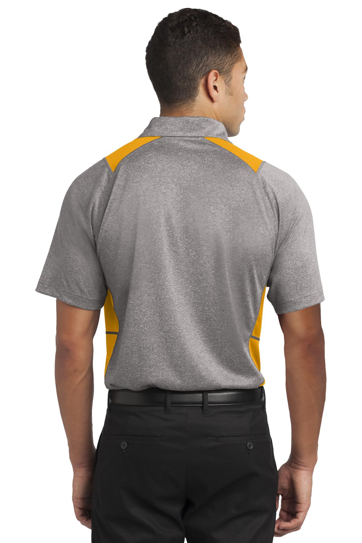 Sport-Tek® Heather Colorblock Contender Polo 57