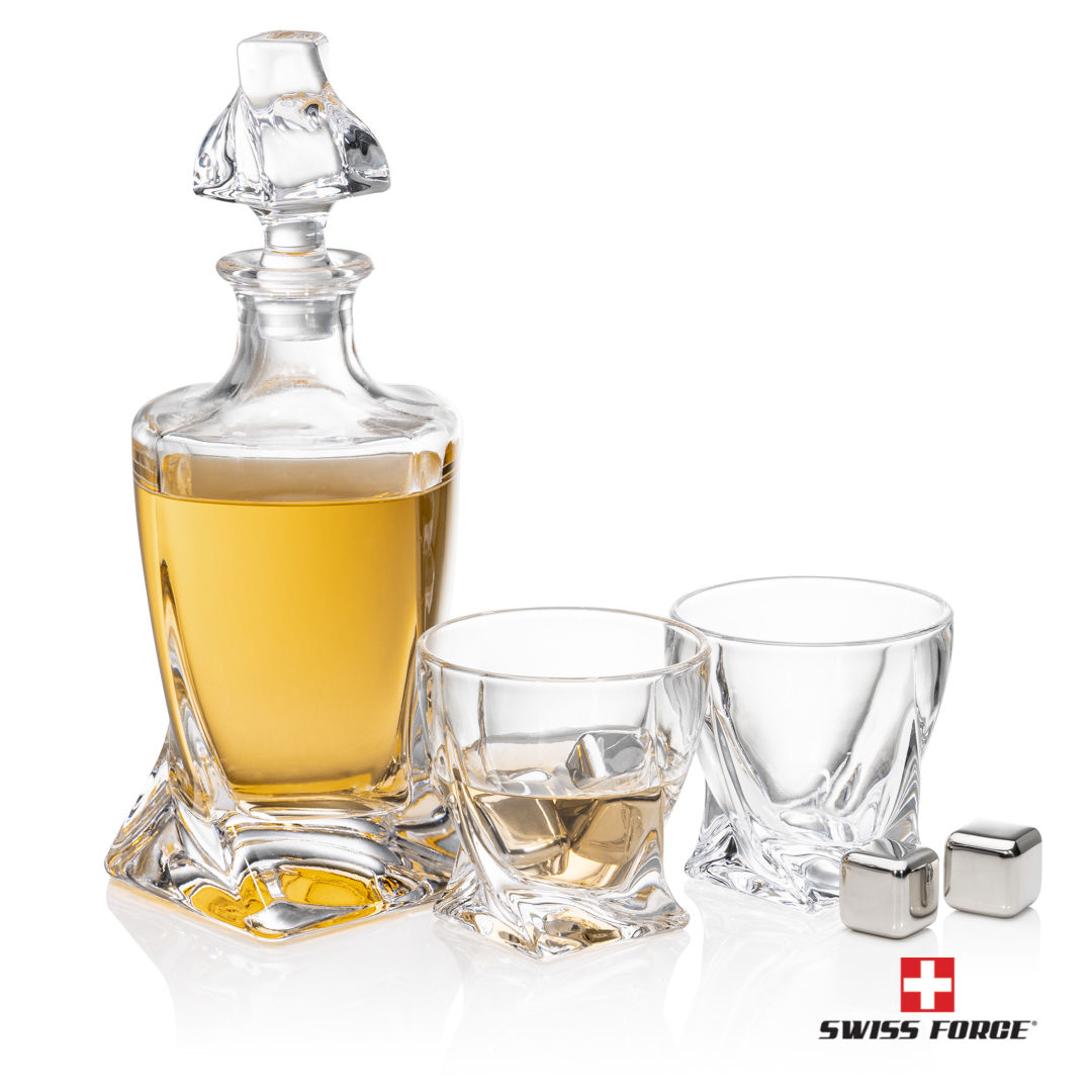 Seneca Decanter Set & Ice Cubes 4