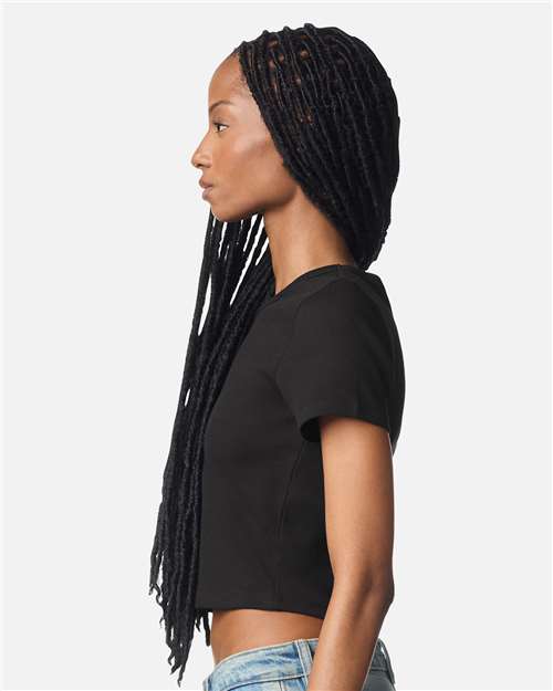 Women's Baby Rib Cropped Tee - BR210 22