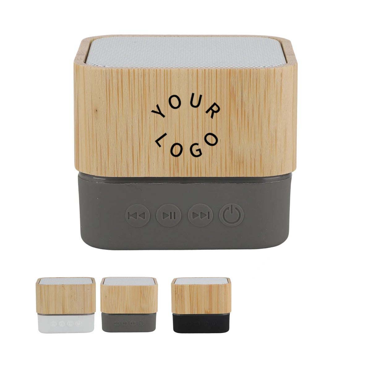 Portable Wooden Bluetooth Speaker with Deep Bass 2