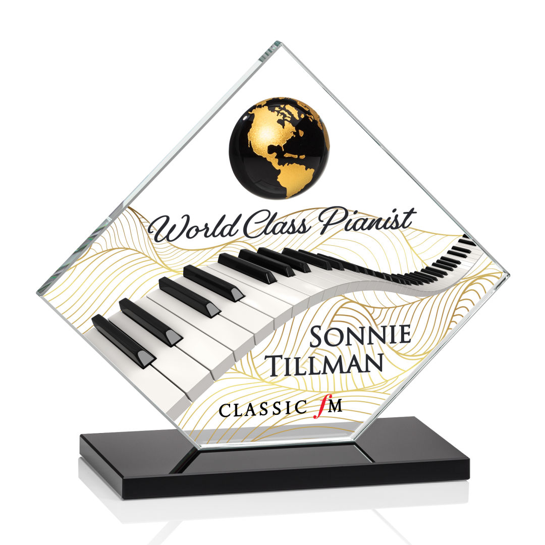 Ferrand VividPrint™ Award - Black/Gold 7